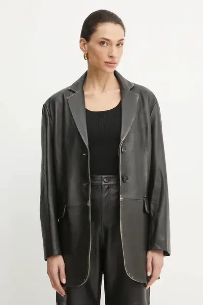 Kožené sako Liviana Conti