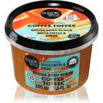 Organic Shop Coffee Toffee tělový peeling s povzbuzujícím účinkem 250 ml