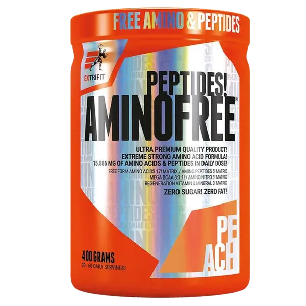 Extrifit AminoFree Peptides 400g - broskev