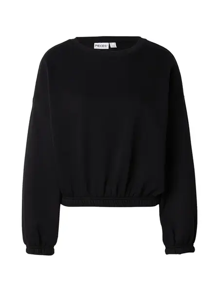 PIECES Mikina 'PCROBBLE'  čierna