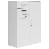 Carryhome KOMODA, bílá, 80/115/40 cm