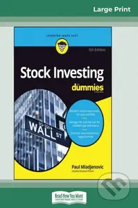 Stock Investing For Dummies, 5th Edition (16pt Large Print Edition) - kniha z kategorie Byznys a management