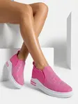 Dámské tenisky Resti Circle růžové s ukrytým podpatkem