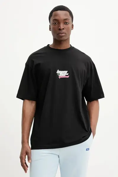 Bavlněné tričko Hugo Blue