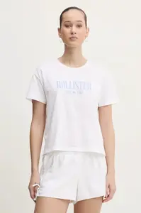 Bavlněné tričko Hollister Co.