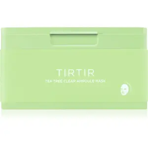 TIRTIR Ampoule Mask Tea Tree Clear upokojujúca plátienková maska pre problematickú pleť 30 ks