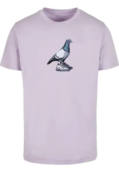 Mister Tee Tričko 'Dove Sneaker'  modrozelená / orgovánová / čierna