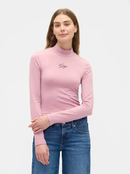 GAP dámské crop tričko s logem