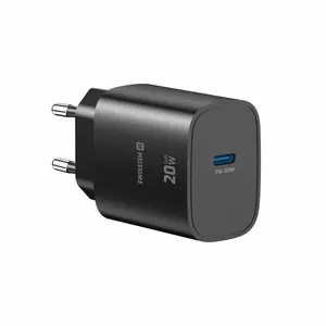 Swissten Síťový Adaptér Edge GaN 1x USB-C PD 20W černá