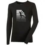 PROGRESS VANDAL BOULDER Pánske bambusové tričko, čierna, veľkosť