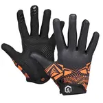 Arcore RIDER LF Dětské dlouhoprsté cyklistické rukavice, černá, velikost