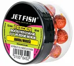 Jet fish boosterované vyvážené boilie 12 mm 60 ml - jahoda moruše