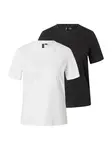 VERO MODA Tričko 'VMPAULINA'  čierna / biela
