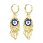 Rack Plating Brass Dangle Earrings for Women