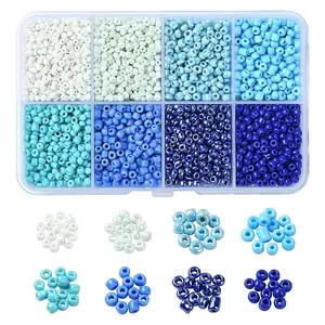 DIY Round Glass Beads Bracelet Making Kits