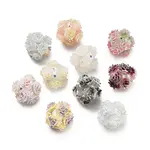 Polymer Clay Rhinestone Beads