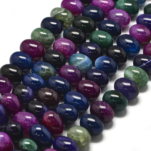 Natural Agate Beads Strands