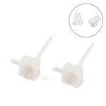 Hypoallergenic Bioceramics Zirconia Ceramic Stud Earrings Finding
