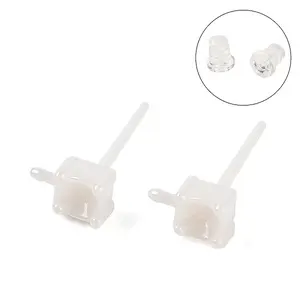 Hypoallergenic Bioceramics Zirconia Ceramic Stud Earrings Finding