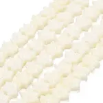 Synthetic Coral Dyed Carved Beads
