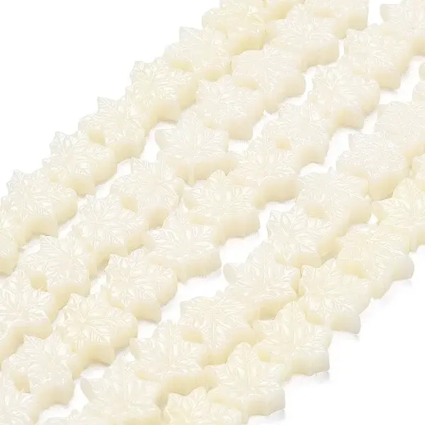 Synthetic Coral Dyed Carved Beads