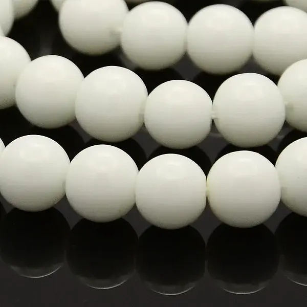 Round Glass Beads Strands
