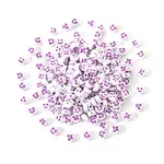 White Opaque Acrylic Beads