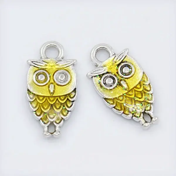 Alloy Enamel Pendants