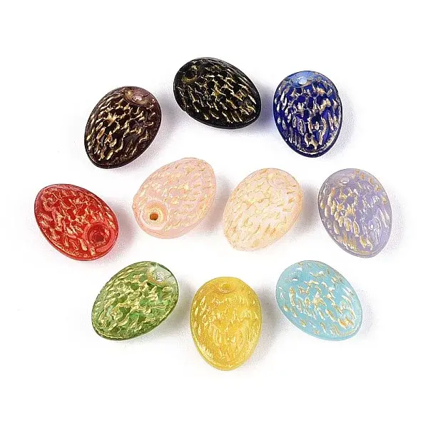 Strawberry Glass Beads