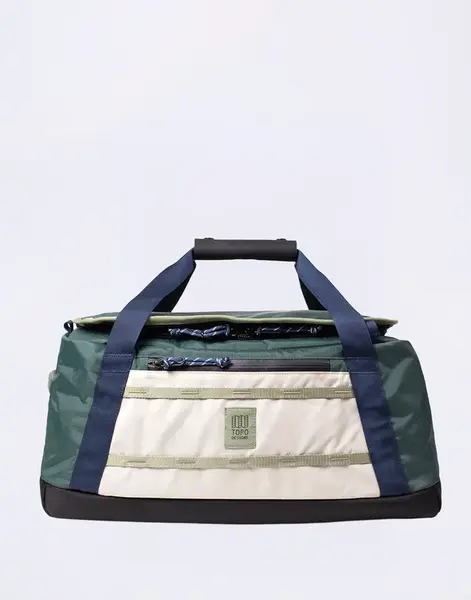 Topo Designs Mountain Duffel 40L Forest/Bone White