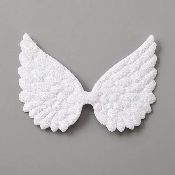 Cloth Embossed Wing Ornament Accessories