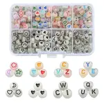 480Pcs 8 Style Luminous Acrylic Beads