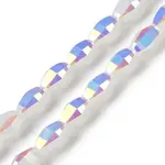 Electroplate Glass Beads Strands