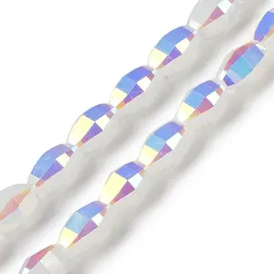 Electroplate Glass Beads Strands