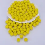 Round Silicone Focal Beads