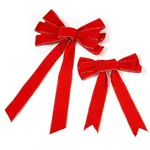 2Pcs 2 Styles Polyester Bowknot