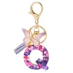 Resin Butterfly Pendant Keychains