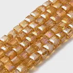 Electroplate Glass Beads Strands