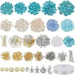 DIY Sea Aniaml Synthetic Turquoise  Alloy Earrings/Bracelets Making Kits