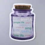 Reusable Bottle Shape Zipper Sealed Bags