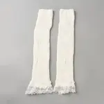 Acrylic Fibers Long Mesh Lace Gloves