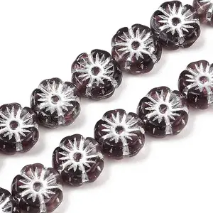 Czech Pressed Glass Beads