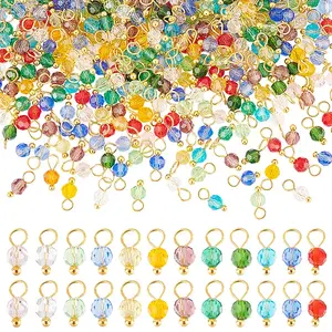 20 Sets Glass Pendants