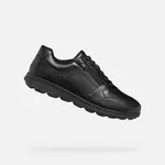 Men's Black Geox Spherica EC12 Sneakers - Mens