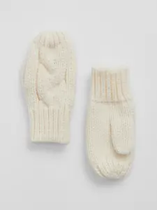 Krémové detské palčiaky GAP