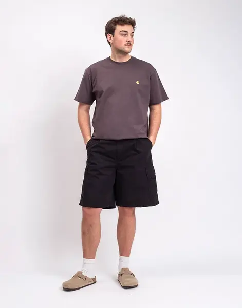 Carhartt WIP Cole Cargo Short Black garment dyed 34
