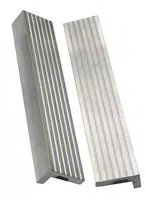 Vložky do čelistí svěráku 125 mm, hliníkové, 2 ks - YORK Délka: 125 mm