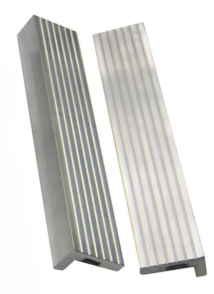 Vložky do čelistí svěráku 125 mm, hliníkové, 2 ks - YORK Délka: 125 mm