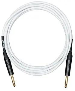 Cascha Advanced Line Guitar Cable White 3m
