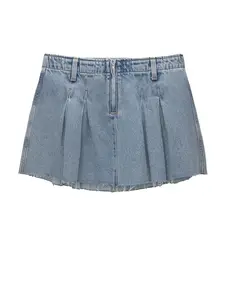 Pull&Bear Sukňa  modrá denim